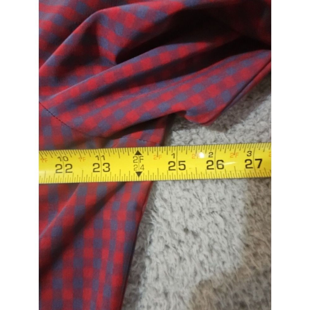 JJ Watt For‎ Mizzen+Main Men's XL Trim Fit Stretch Long Sleeve Button Shirt USA - Picture 6 of 7